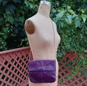 Vintage CHARLES JOURDAN Eel Skin Leather bag